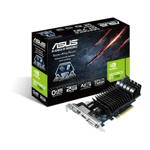 כרטיס מסך Asus NVIDIA GeForce GT 730 Low Profile GT730-SL-2GD3-BRK