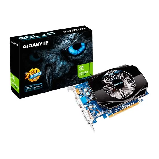 כרטיס מסך Gigabyte Geforce GT 730 2GB DDR3 Full GV-N730-2GI - יבואן רשמי כרטיס מסך Gigabyte Geforce GT 730 2GB DDR3 Full GV-N730-2GI - יבואן רשמי