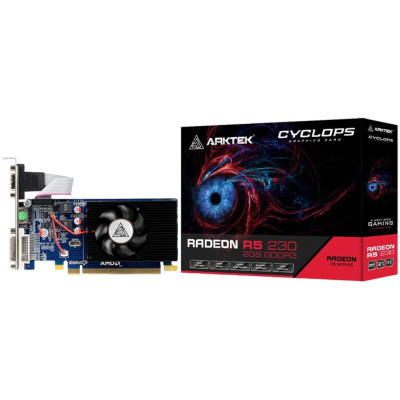 Video Card ARKTEK R5 230 2GB DDR3 64bit AKR230D3S2GL1 Video Card ARKTEK R5 230 2GB DDR3 64bit AKR230D3S2GL1