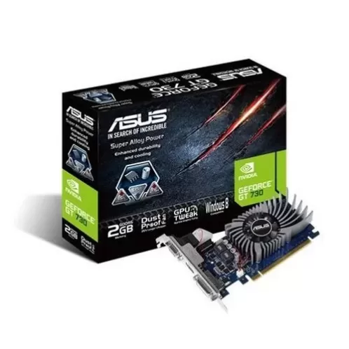 ВидеоКарта Asus GeForce GT 730 2GB GDDR5 low profile 90YV06N1-M0NA00