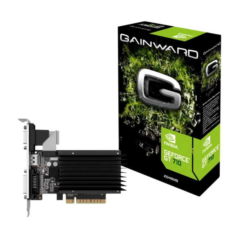 ВидеоКарта Gainward GeForce GT 710 2GB SilentFX 426018336-3576 ВидеоКарта Gainward GeForce GT 710 2GB SilentFX 426018336-3576