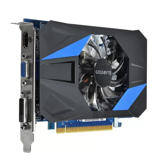 Video Card Gigabyte Geforce GT 730 1GB DDR5 Full GV-N730D5OC-1GI - official importer