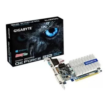 כרטיס מסך Gigabyte GeForce 210 Silent 1GB GV-N210SL-1GI GV-N210SL-1GI - יבואן רשמי