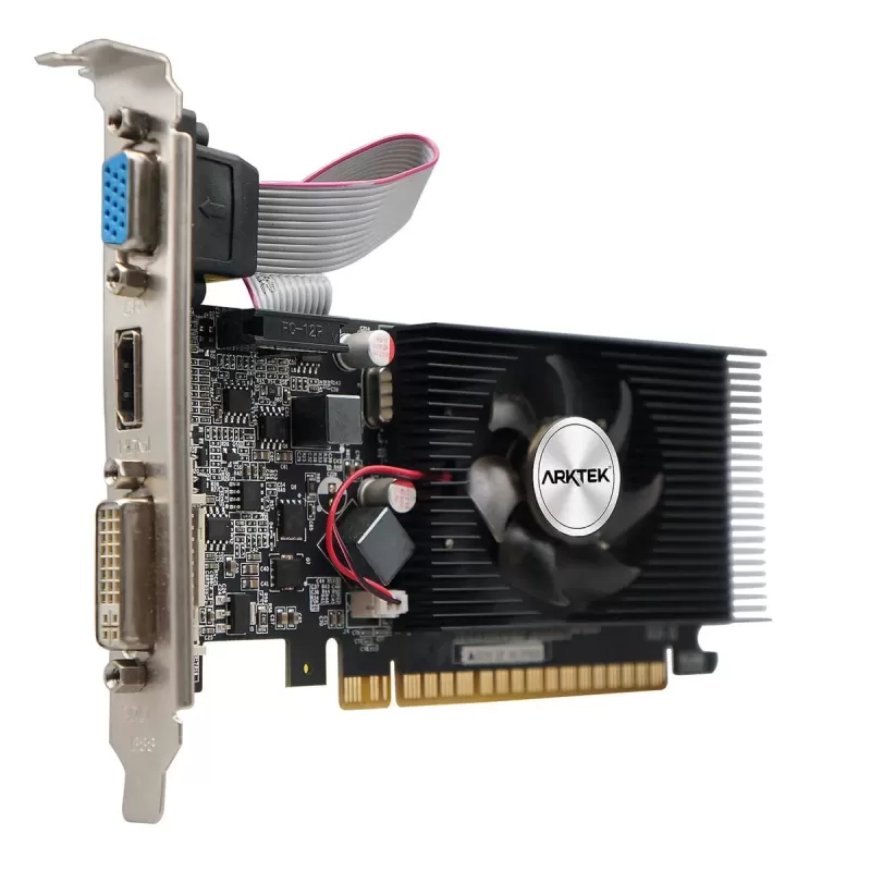 כרטיס מסך ARKTEK GT610 2GB DDR3 64Bit Low Profile AKN610D3S2GL1
