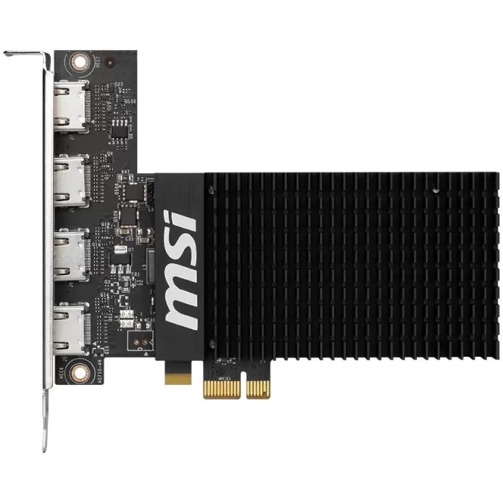 ВидеоКарта MSI GT 710 2GD3H 4HDMI NVIDIA GeForce GT 710 ВидеоКарта MSI GT 710 2GD3H 4HDMI NVIDIA GeForce GT 710