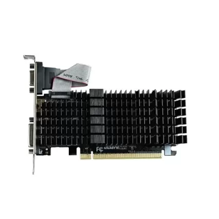 כרטיס מסך Gigabyte Geforce GT 710 1GB DDR3 Low Profile GV-N710SL-1GL - יבואן רשמי כרטיס מסך Gigabyte Geforce GT 710 1GB DDR3 Low Profile GV-N710SL-1GL - יבואן רשמי
