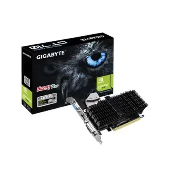 כרטיס מסך Gigabyte Geforce GT 710 1GB DDR3 Low Profile GV-N710SL-1GL - יבואן רשמי