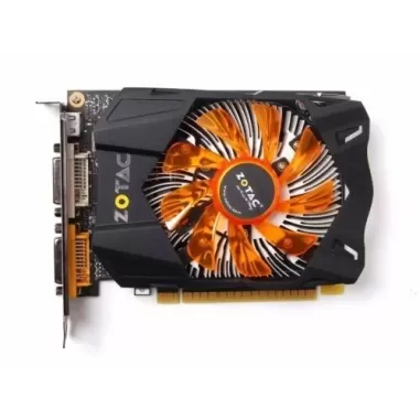 כרטיס מסך Zotac GTX650 SYNERGY Eddition 2GB 128BIT DDR5 ZT-61010 מצב:משומש כרטיס מסך Zotac GTX650 SYNERGY Eddition 2GB 128BIT DDR5 ZT-61010 מצב:משומש