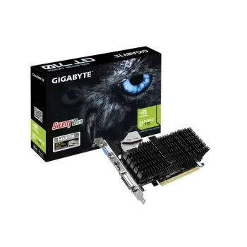 כרטיס מסך Gigabyte Geforce GT 710 2GB DDR3 Low Profile GV-N710SL-2GL - יבואן רשמי