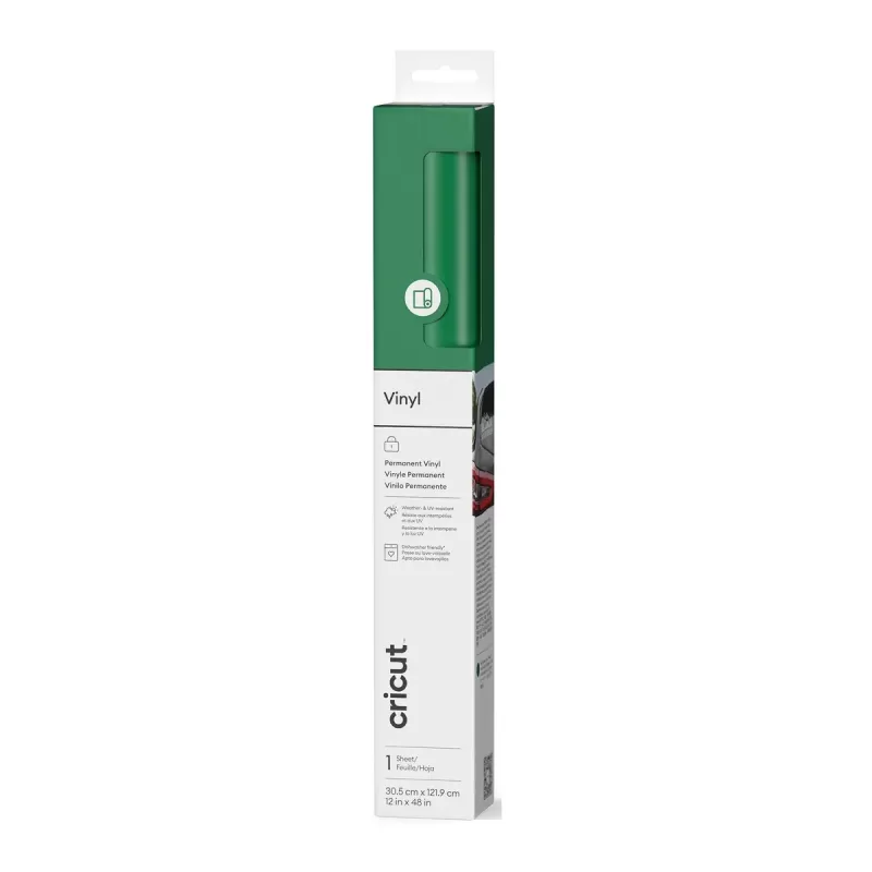 ויניל פרמננט Cricut Premium Vinyl Permanent 30.5x122cm ירוק 2011576