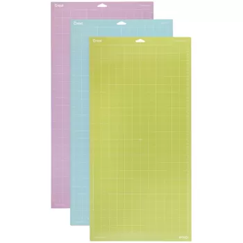 סט משטחי חיתוך Cricut Machine Mat Variety Pack 12x24 3-Pack 2003847 צבע צבעוני