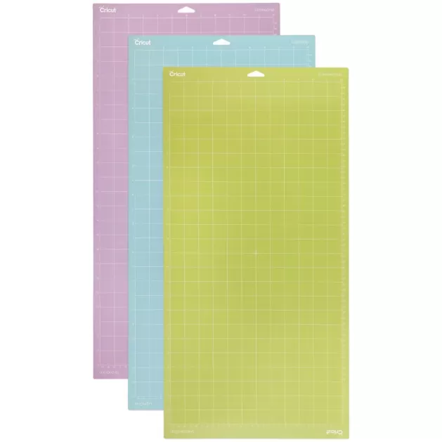 סט משטחי חיתוך Cricut Machine Mat Variety Pack 12x24 3-Pack 2003847 צבע צבעוני