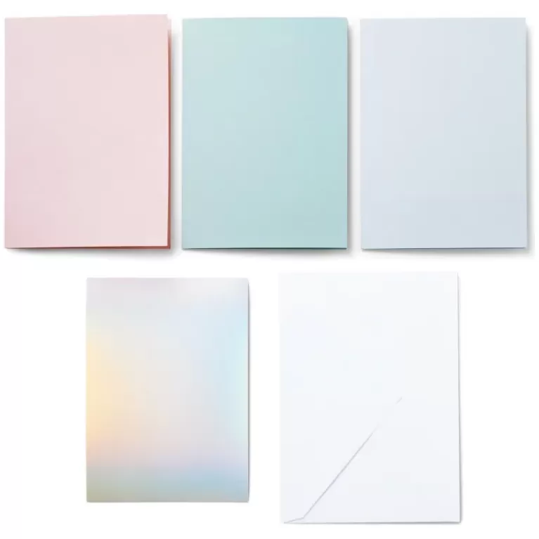 Cricut Cutaway Cards R10 Pastel Sampler (18 ct) 2009482