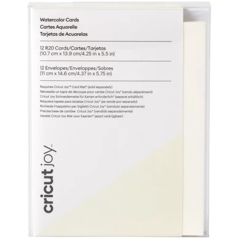 כרטיסי ברכה לצבעי מים Cricut Joy Watercolor Cards R20 12 ct 2009984 כרטיסי ברכה לצבעי מים Cricut Joy Watercolor Cards R20 12 ct 2009984