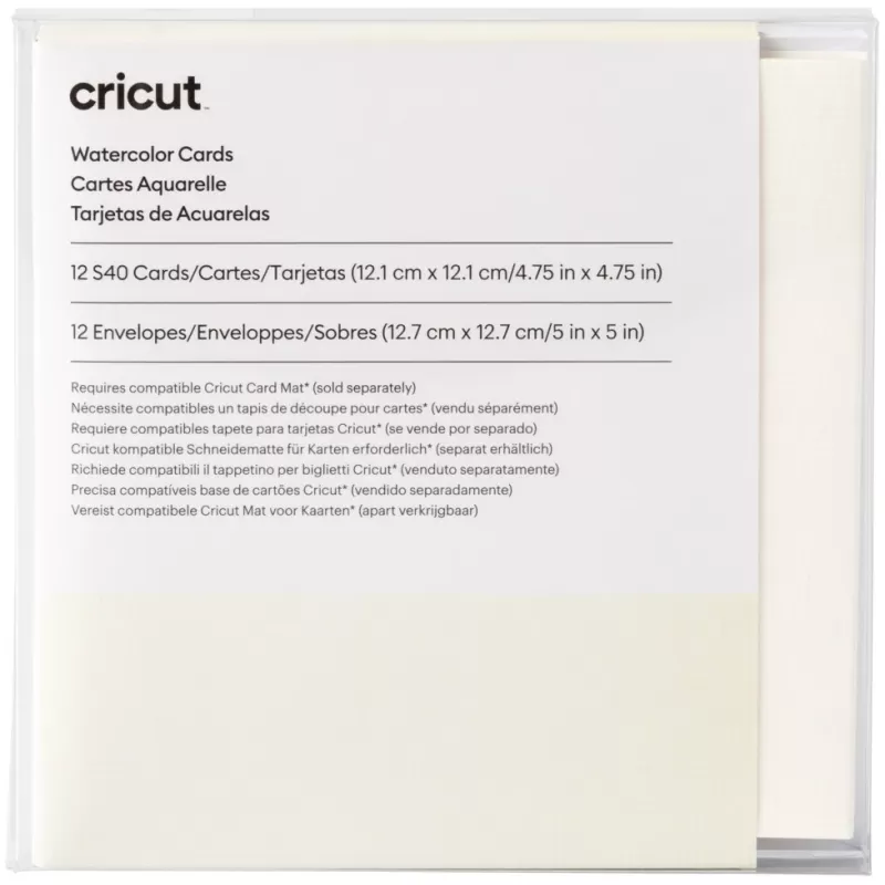 Cricut Watercolor Cards S40 (12 ct) 2009986