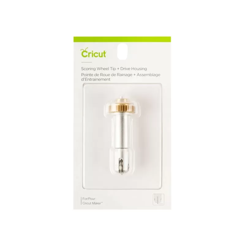 גלגל ניקוד למכונת חיתוך Cricut Single Scoring Wheel 01 + QuickSwap Housing 2007446