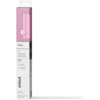 ויניל פרמננט Cricut Premium Vinyl Shimmer Permanent 30.5x122cm ורוד 2011521