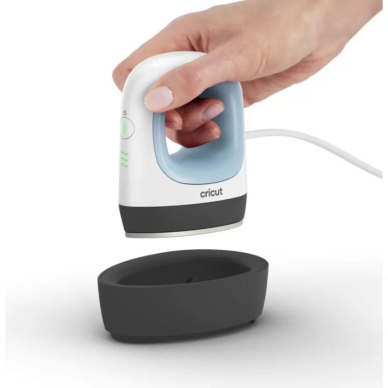 Коричневый Cricut EasyPress Mini Zen Blue Цвет:синий