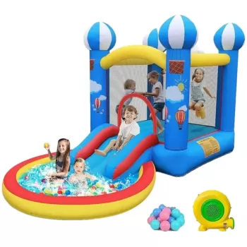 מתקן מתנפח לגינה טירת הכדורים Mirajump MJ68