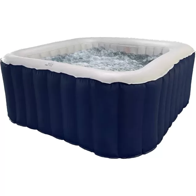 ג'קוזי מתנפח מרובע ל-6 אנשים MSpa Lite Orbit LS062-NA LS062-NA צבע כחול