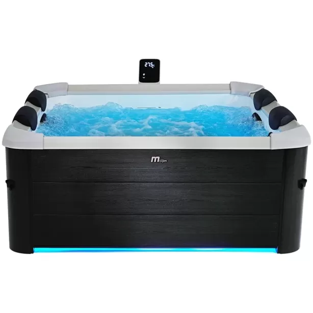 ג'קוזי מרובע ל-6 אנשים MSpa Frame Oslo F-OS063W F-OS063W צבע אפור