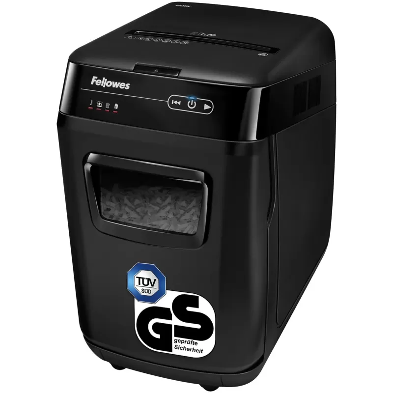 מגרסת נייר Fellowes AutoMax 200C 4653601 צבע שחור
