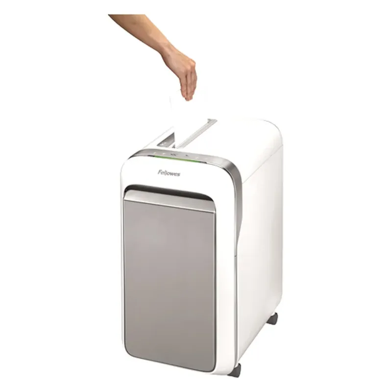 מגרסת נייר Fellowes Powershred LX221 לבן 5050501 מגרסת נייר Fellowes Powershred LX221 לבן 5050501
