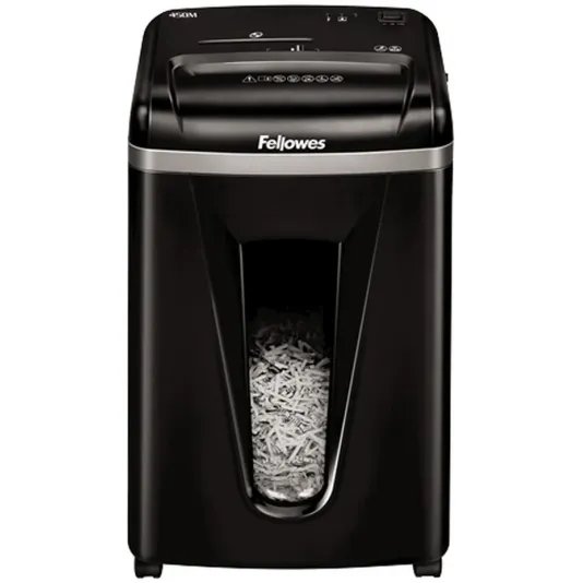 מגרסת נייר Fellowes Powershred 450M 4074101 צבע שחור מגרסת נייר Fellowes Powershred 450M 4074101 צבע שחור