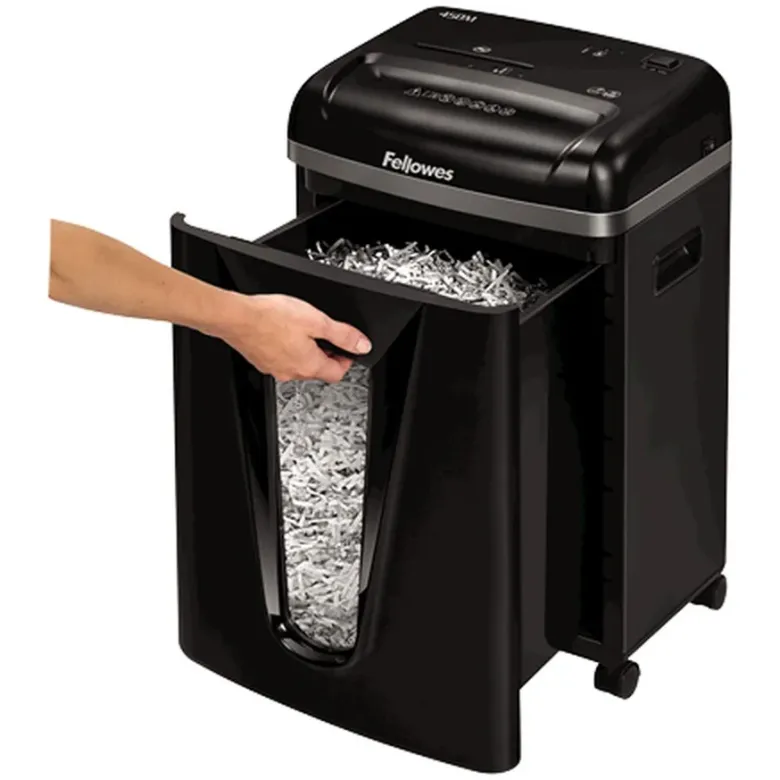 מגרסת נייר Fellowes Powershred 450M 4074101 צבע שחור מגרסת נייר Fellowes Powershred 450M 4074101 צבע שחור