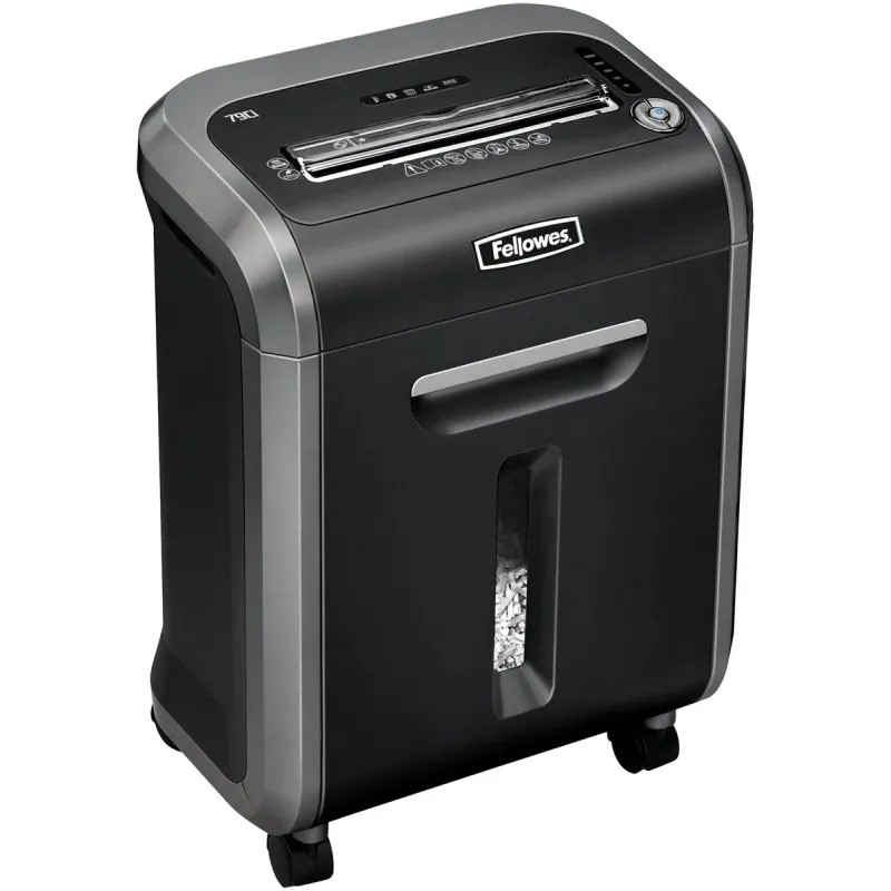 Шредер Fellowes Powershred 79Ci 4679001 Цвет:чёрный, серебристый