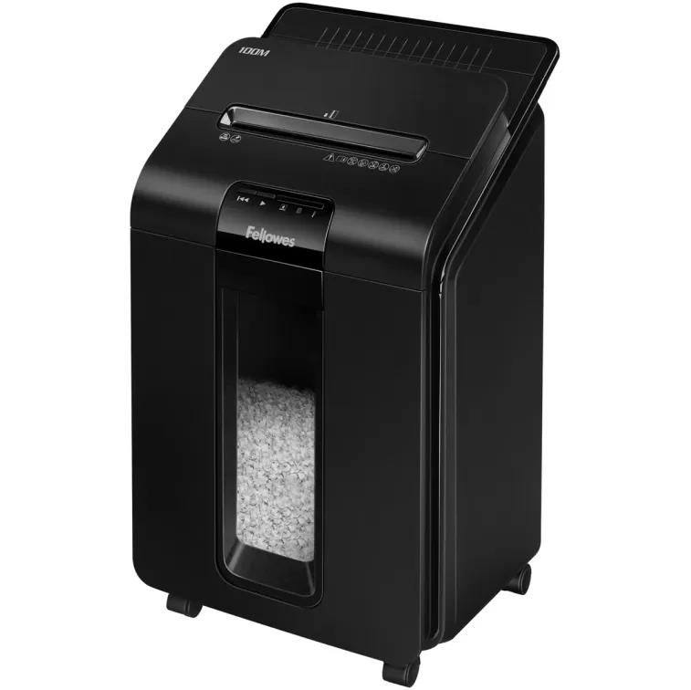 מגרסת נייר Fellowes AutoMax 100M 4629201 צבע שחור