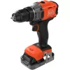 Black & Decker BCD382D1XC 18V 2.0Ah BCD382D1XC-QW Цвет:оранжевый