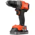 Black & Decker BCD382D1XC 18V 2.0Ah BCD382D1XC-QW Цвет:оранжевый