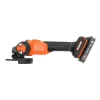 Black & Decker BCG6L8D1S 18V Brushless 115mm + Батарея 2.0Ah BCG6L8D1S-QW
