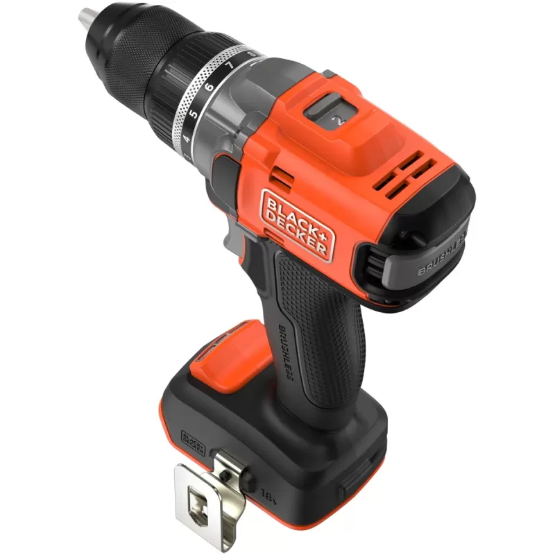 מברגה-מקדחה נטענת Black & Decker BLD682XN 18V Brushless ללא סוללה BLD682XN-XJ