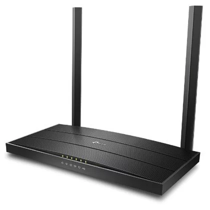 Wireless modem router TP-Link AC1200 MU-MIMO VDSL/ADSL Archer VR400 VR400 Color:black