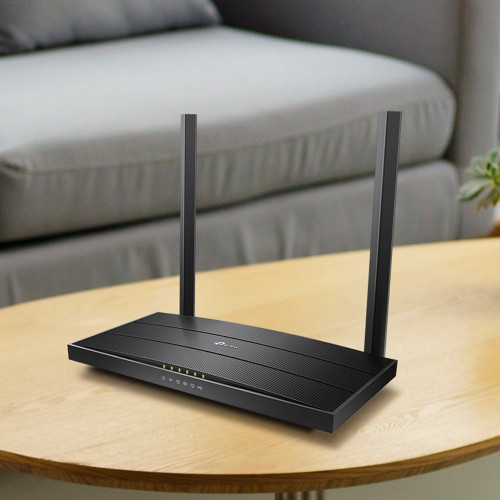 מודם ראוטר אלחוטי TP-Link AC1200 MU-MIMO VDSL/ADSL Archer VR400 VR400 צבע שחור