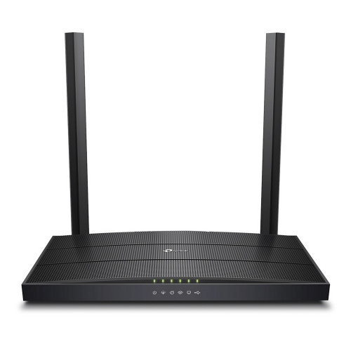 מודם ראוטר אלחוטי TP-Link AC1200 MU-MIMO VDSL/ADSL Archer VR400 VR400 צבע שחור