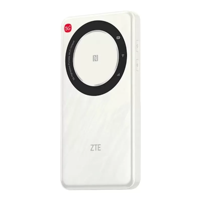 נתב סלולרי נייד ZTE U30 Air 5G MiFi U30 Air צבע לבן נתב סלולרי נייד ZTE U30 Air 5G MiFi U30 Air צבע לבן