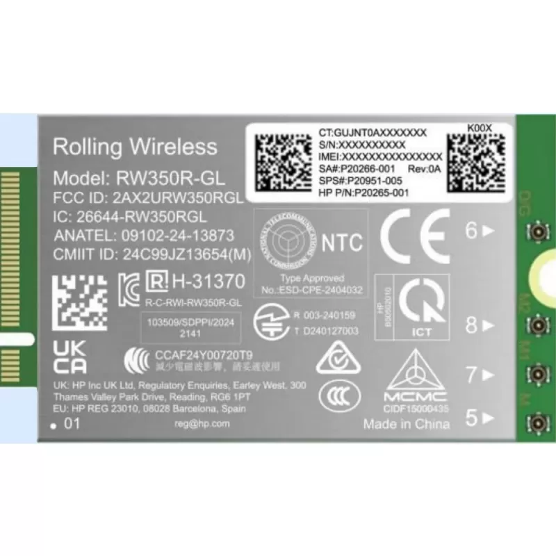 Модем HP 4G LTE-AP WWAN (Cat 19) B8BD3AA