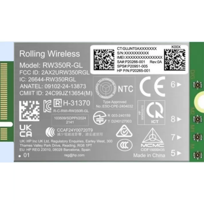 Модем HP 4G LTE-AP WWAN (Cat 19) B8BD3AA
