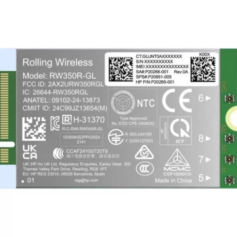 Модем HP 4G LTE-AP WWAN (Cat 19) B8BD3AA