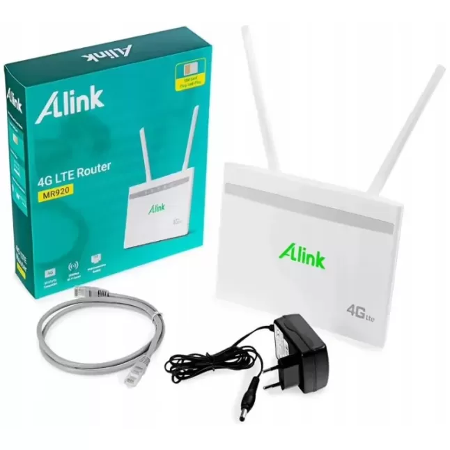 Cellular Router Alink MR920 4G LTE N300 MR920 Color:white