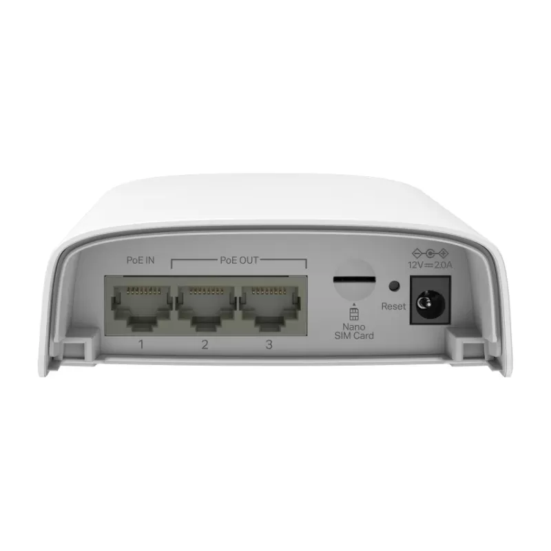נתב סלולרי Omada ER703WP-4G-Outdoor 4G+ Cat6 AX3000 Wi-Fi 6 ER703WP-4G-Outdoor צבע לבן נתב סלולרי Omada ER703WP-4G-Outdoor 4G+ Cat6 AX3000 Wi-Fi 6 ER703WP-4G-Outdoor צבע לבן