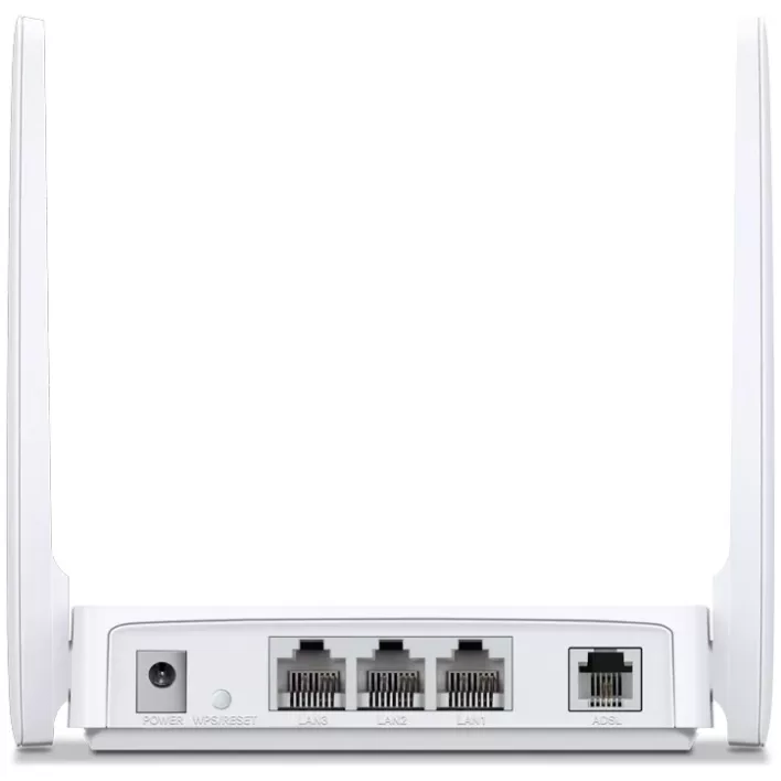 Модем роутер ADSL2+ MERCUSYS MW300D 300Mbps Wireless N MW300D Цвет:белый