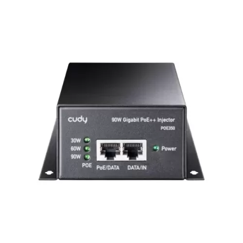 מזרק חשמל CUDY POE350 90W PoE Injector POE350 מזרק חשמל CUDY POE350 90W PoE Injector POE350