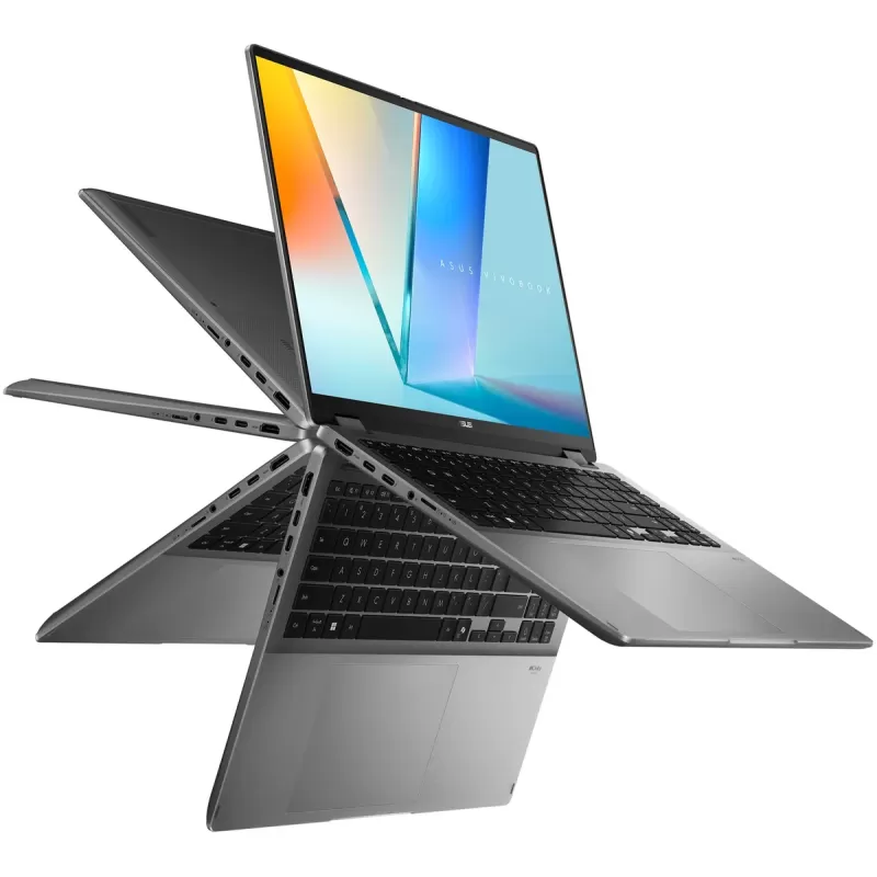 Ноутбук Asus Vivobook 16 Flip OLED TP3607AA TP3607AA-SI012W 16" WUXGA 32GB SSD:1TB Windows 11 Цвет:серый