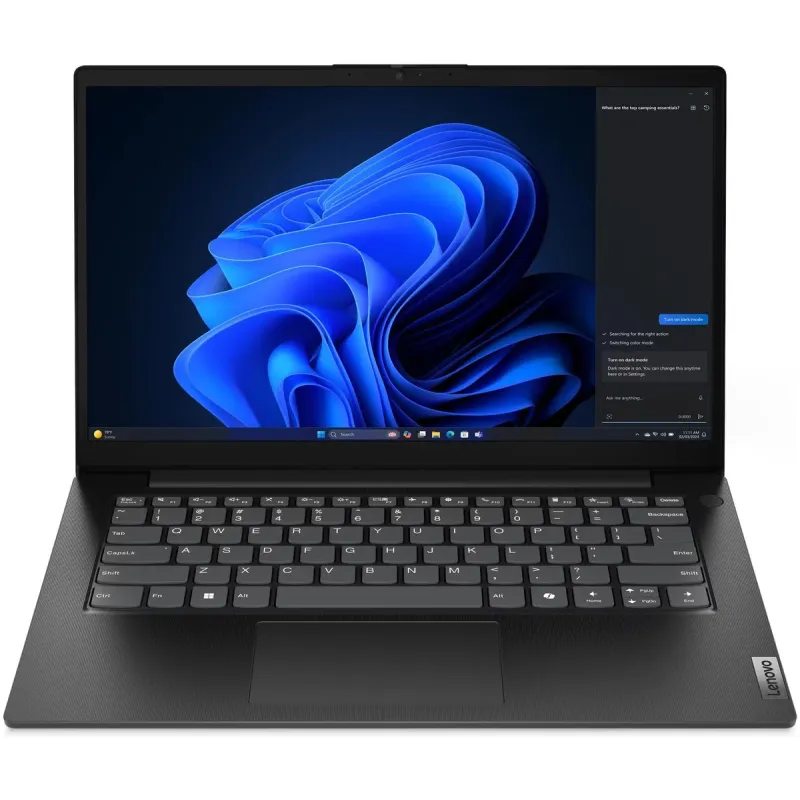 Laptop Lenovo V14 G5 IRL Core 5 210H 8GB 256GB black 83GU0038IV 14" FHD Anti-Glare 8GB SSD:256GB