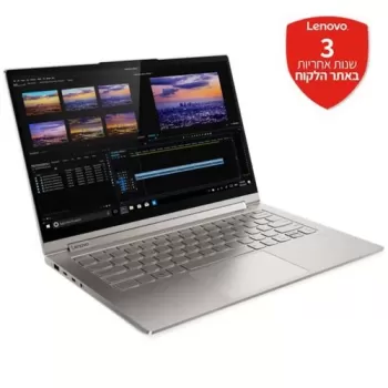 Ноутбук Lenovo Yoga C940-14IIL 81Q9004PIV Intel Core i5-1035G4 14" TOUCH FHD IPS 8GB SSD:512GB Windows 10 Цвет:серебряный