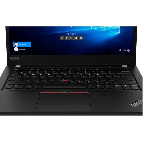 מחשב נייד Lenovo ThinkPad T14 Gen 1 20S0000BIV Intel Core i7-10510U 14" TOUCH FHD IPS 16GB SSD:512GB Windows 10 Pro צבע שחור